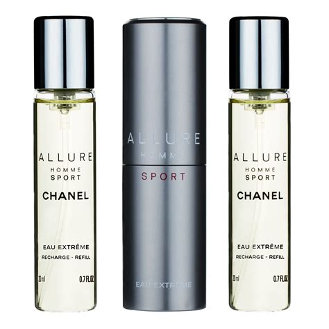 chanel allure homme sport travel refills 20ml